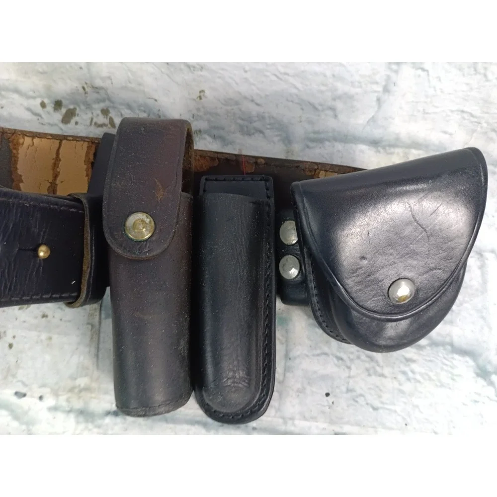 Gould & Goodrich Police Duty Belt Rig Holster Mag Cuff Case B501 B560 B580 a14
